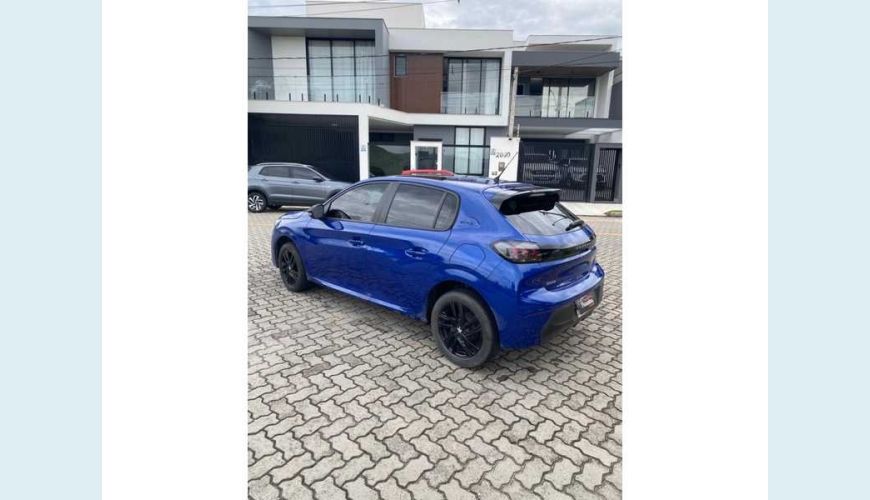 PEUGEOT 208 STYLE 1.0 FLEX AUT. 4P - AZUL - 2024 Foto 6 (Grande)