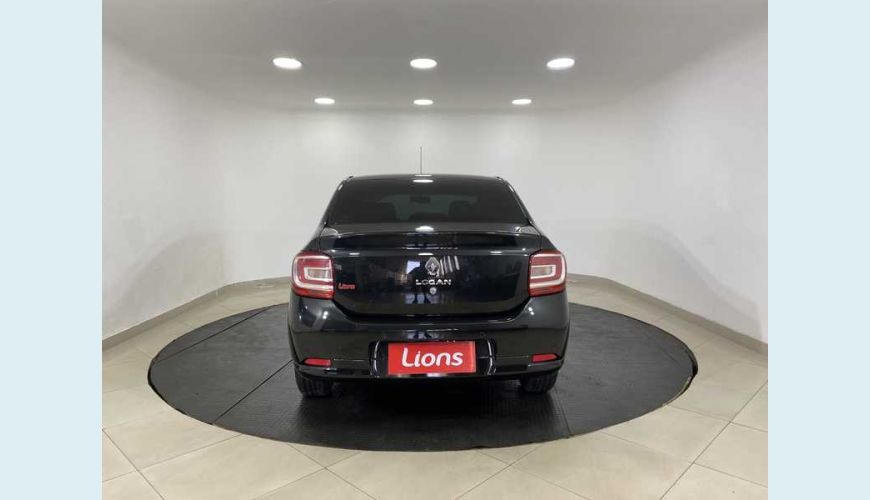 RENAULT LOGAN AUTHENTIQUE 1.0 12V FLEX MANUAL 4P - PRETO - 2019 Foto 6 (Grande)
