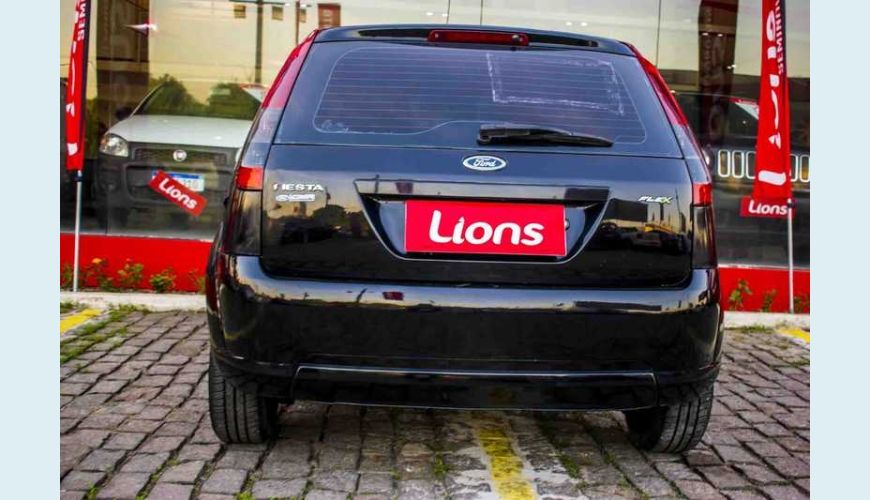 FORD FIESTA HATCH 1.0 FLEX MANUAL 4P - PRETO - 2008 Foto 6 (Grande)