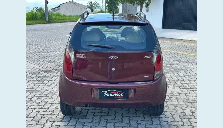 CHERY FACE 1.3 16V FLEX MANUAL 4P - VERMELHO - 2012 Foto 6 (Grande)