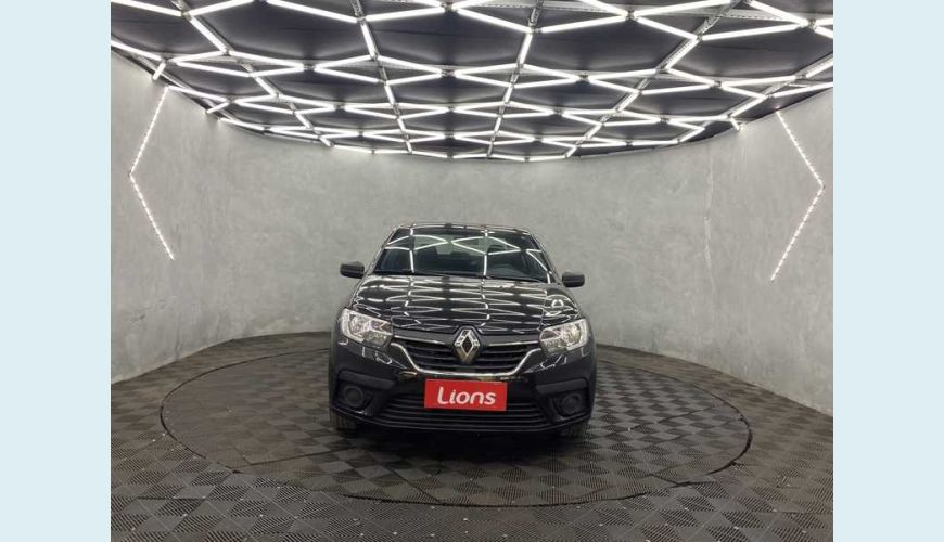 RENAULT LOGAN LIFE 1.0 12V FLEX MANUAL 4P - PRETO - 2021 Foto 6 (Grande)