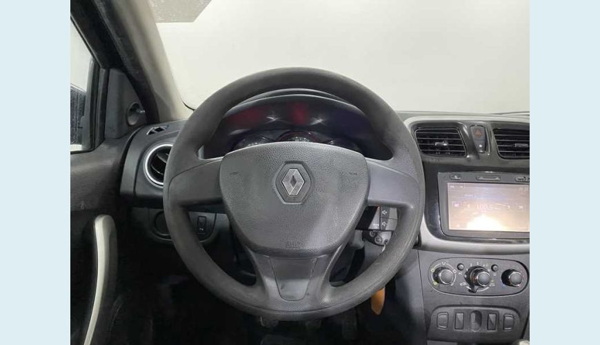 RENAULT SANDERO EXPRESSION 1.0 16V FLEX MANUAL 4P - PRETO - 2015 Foto 6 (Grande)