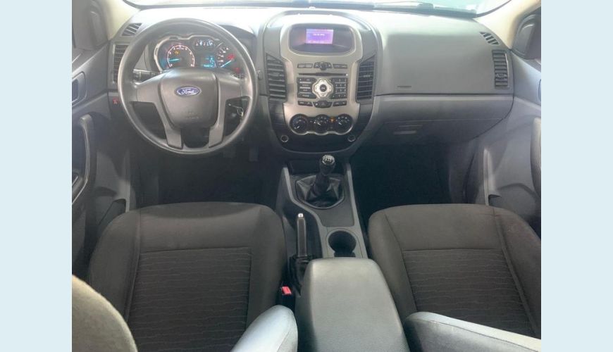 FORD RANGER XLS 2.5 16V FLEX MANUAL 2P - CINZA - 2014 Foto 6 (Grande)