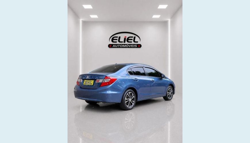 HONDA CIVIC LXS 1.8 FLEX MANUAL 4P - AZUL - 2013 Foto 6 (Grande)