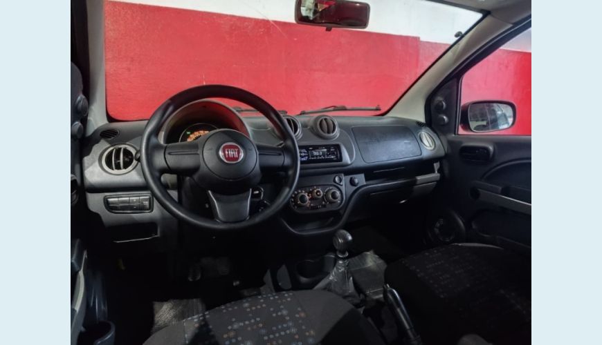 FIAT UNO FLEX MANUAL 4P - PRETO - 2014 Foto 6 (Grande)