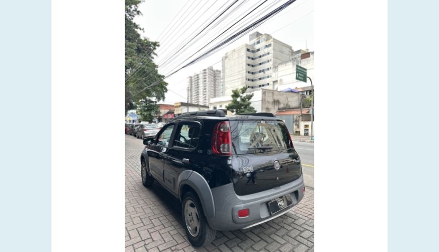 FIAT FIAT UNO FLEX MANUAL 4P - PRETO - 2013 Foto 6 (Grande)