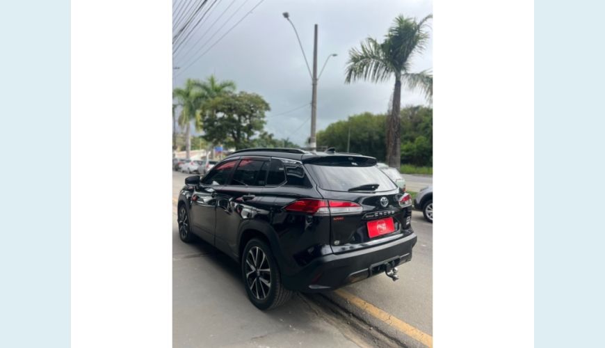 TOYOTA COROLLA CROSS ELETRICO/ AUT. 5P - PRETO - 2022 Foto 6 (Grande)