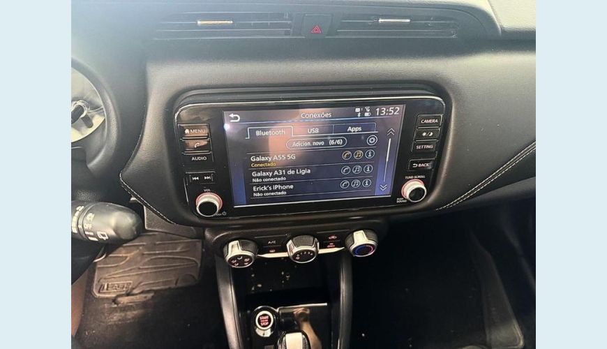 NISSAN KICKS ADVANCE 1.6 16V FLEX MANUAL 4P - BRANCO - 2024 Foto 6 (Grande)