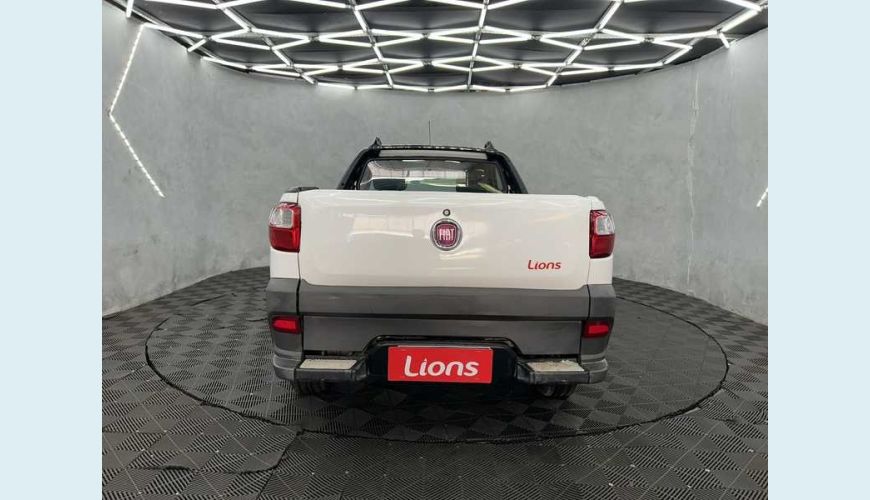 FIAT STRADA HARD WORKING 1.4 FLEX MANUAL 3P - BRANCO - 2020 Foto 6 (Grande)