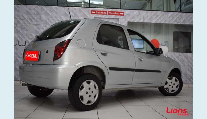CHEVROLET CELTA LT 1.0 FLEX MANUAL 4P - PRATA - 2012 Foto 6 (Grande)