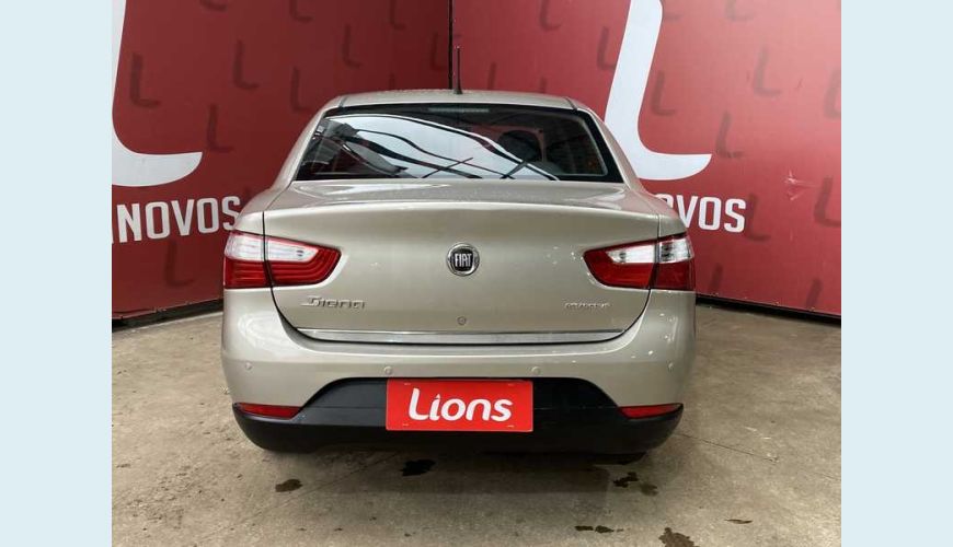 FIAT GRAND SIENA TETRAFUEL 1.4 8V FLEX MANUAL 4P - BEGE - 2013 Foto 6 (Grande)
