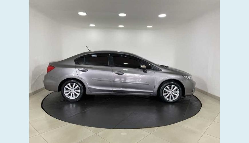 HONDA CIVIC NEW LXR 2.0 I-VTEC FLEX AUT. 4P - CINZA - 2014 Foto 6 (Grande)