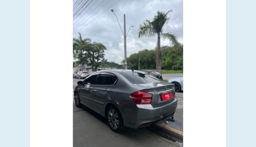 HONDA HONDA CITY FLEX AUT. 4P - CINZA - 2014 Foto 6 (Grande)