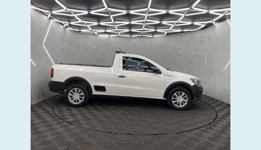 VOLKSWAGEN VOLKSWAGEN SAVEIRO ROBUST 1.6 FLEX MANUAL 2P - BRANCO - 2020 Foto 6 (Grande)