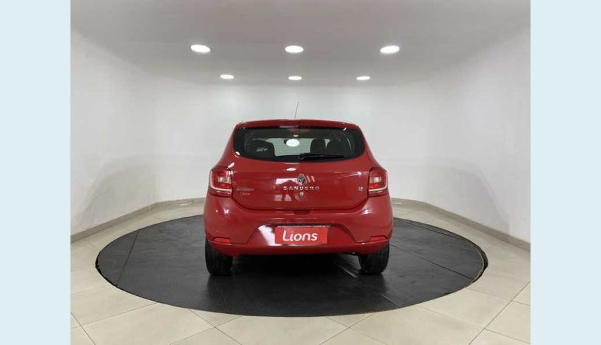 RENAULT SANDERO EXPRESSION 1.6 16V FLEX MANUAL 4P - VERMELHO - 2019 Foto 6 (Grande)