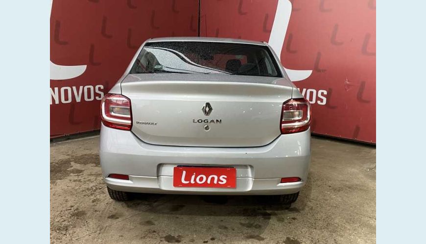 RENAULT LOGAN AUTHENTIQUE 1.0 12V FLEX MANUAL 4P - PRATA - 2018 Foto 6 (Grande)