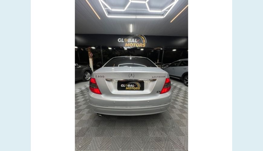 MERCEDES-BENZ C 200 K AUT. 4P - PRATA - 2008 Foto 6 (Grande)