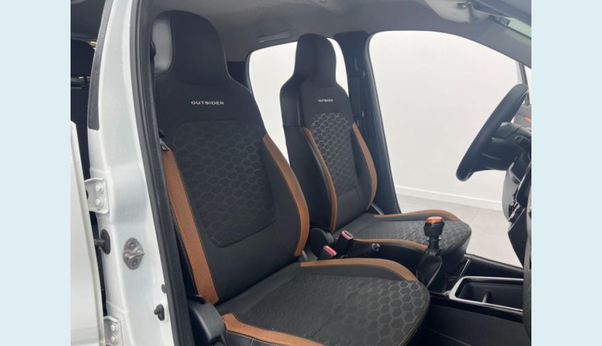 RENAULT KWID OUTSID 10MT FLEX MANUAL 4P - BRANCO - 2022 Foto 6 (Grande)