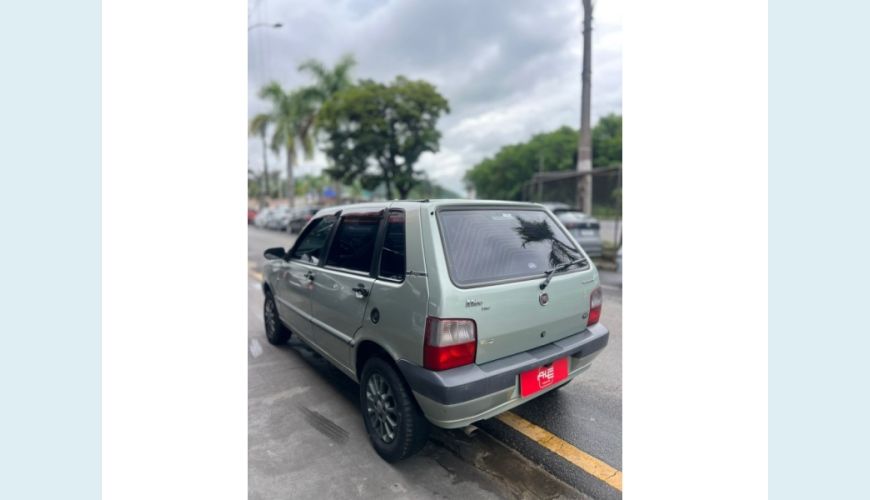 FIAT FIAT UNO FLEX MANUAL 4P - VERDE - 2010 Foto 6 (Grande)