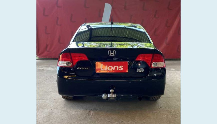 HONDA CIVIC NEW LXL 1.8 I-VTEC (COURO) (FLEX) - PRETO - 2011 Foto 6 (Grande)