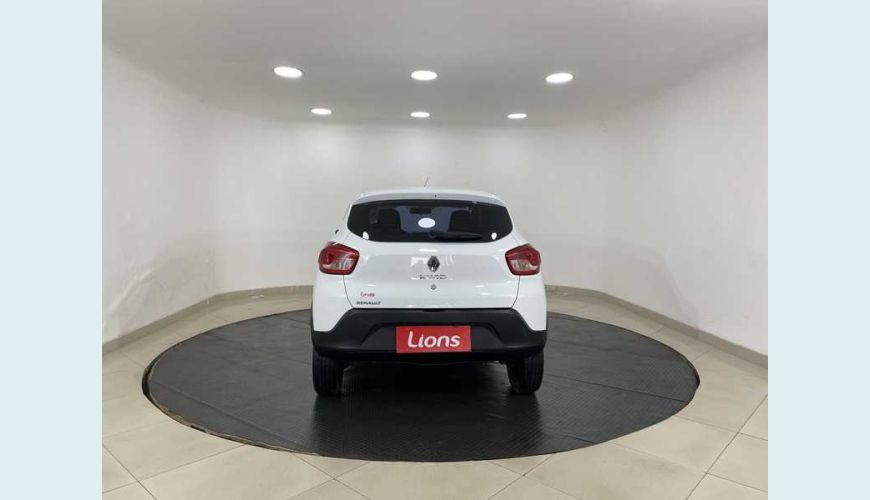 RENAULT RENAULT KWID INTENSE 1.0 12V FLEX MANUAL 4P - BRANCO - 2018 Foto 6 (Grande)