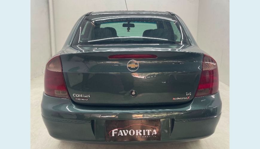 CHEVROLET CHEVROLET CORSA PREMIUM 1.4 8V FLEX MANUAL 4P - CINZA - 2009 Foto 6 (Grande)