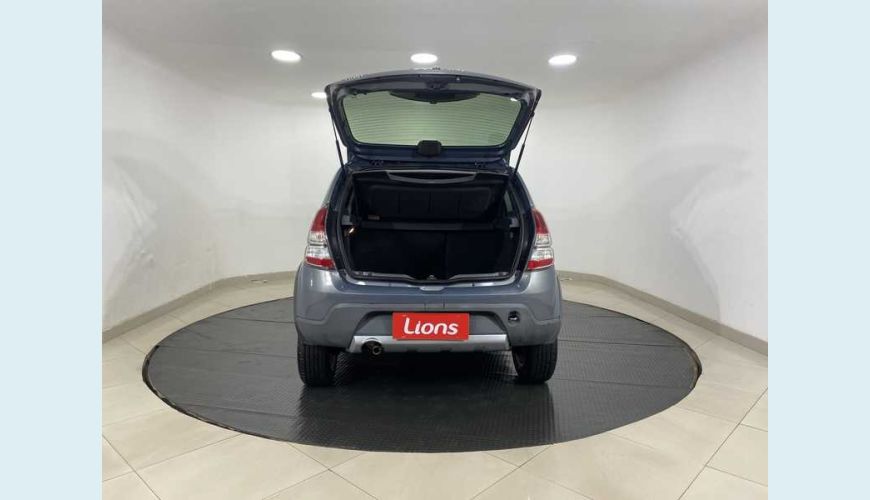 RENAULT RENAULT SANDERO STEPWAY 1.6 16V FLEX MANUAL 4P - CINZA - 2012 Foto 6 (Grande)