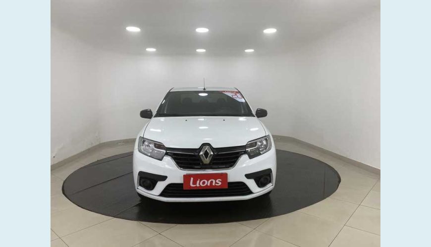 RENAULT LOGAN ZEN 1.0 12V SCE FLEX - BRANCO - 2020 Foto 6 (Grande)