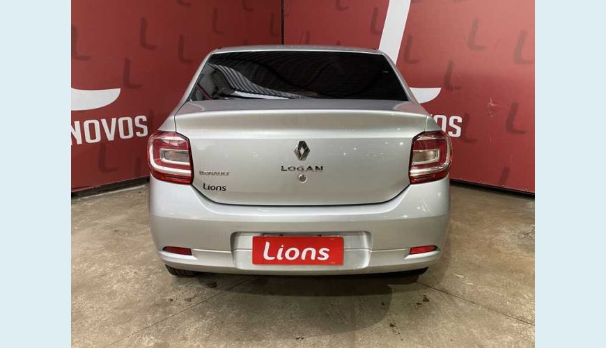 RENAULT RENAULT LOGAN AUTHENTIQUE 1.0 12V FLEX MANUAL 4P - PRATA - 2018 Foto 6 (Grande)