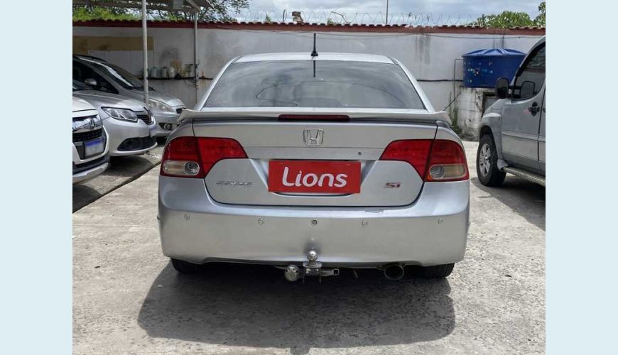 HONDA CIVIC NEW SI 2.0 16V MANUAL 4P - PRATA - 2008 Foto 6 (Grande)