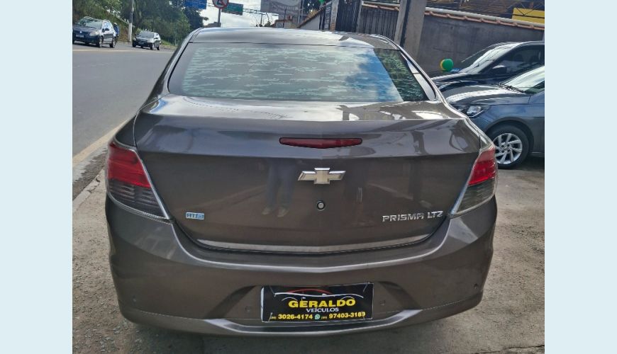 CHEVROLET CHEVROLET PRISMA LTZ 1.4 8V FLEX AUT. 4P - CINZA - 2014 Foto 6 (Grande)