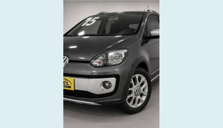 VOLKSWAGEN VOLKSWAGEN UP CROSS FLEX MANUAL 4P - CINZA - 2015 Foto 6 (Grande)