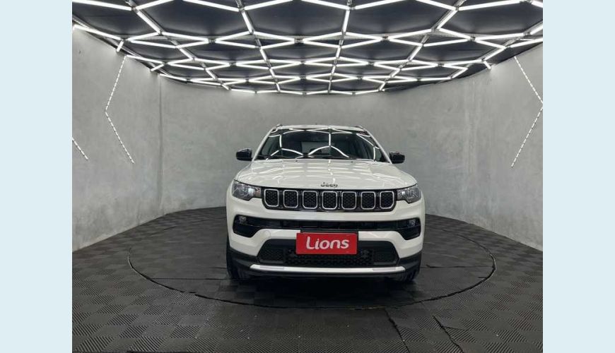 JEEP COMPASS LONGITUDE 1.3 T270 FLEX AUT. 4P - BRANCO - 2022 Foto 6 (Grande)