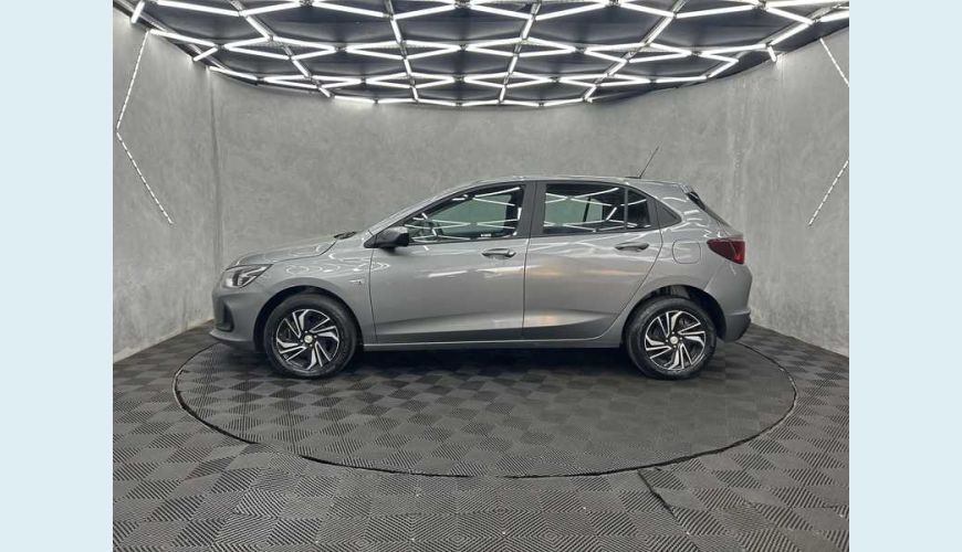 CHEVROLET ONIX LT 1.0 TURBO FLEX MANUAL 4P - PRATA - 2024 Foto 6 (Grande)