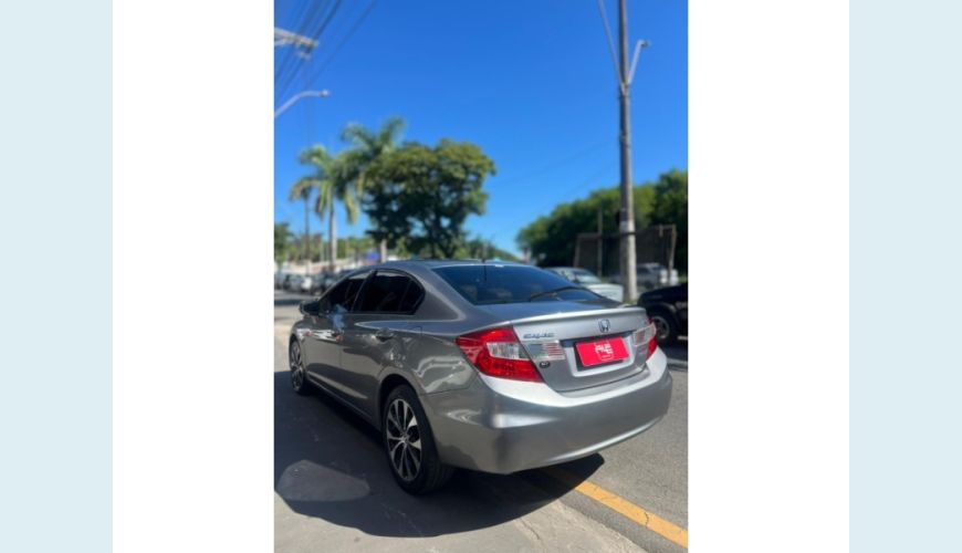 HONDA CIVIC FLEX AUT. 4P - CINZA - 2015 Foto 6 (Grande)