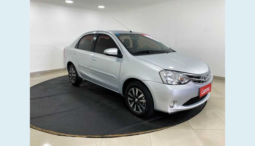 TOYOTA ETIOS SEDAN XLS 1.5 FLEX MANUAL 4P - PRATA - 2016 Foto 6 (Grande)