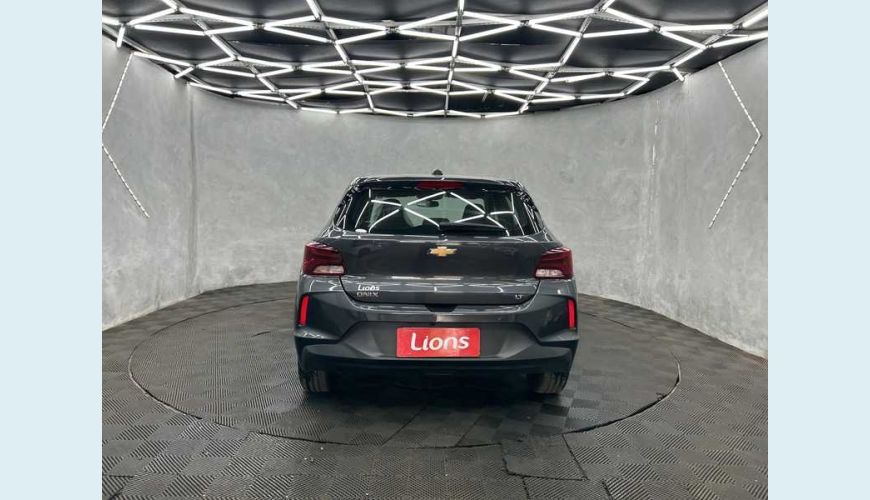 CHEVROLET ONIX LT 1.0 TURBO FLEX MANUAL 4P - CINZA - 2024 Foto 6 (Grande)
