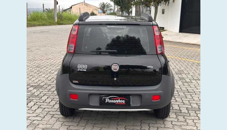 FIAT UNO WAY 1.0 8V FLEX MANUAL 4P - PRETO - 2012 Foto 6 (Grande)