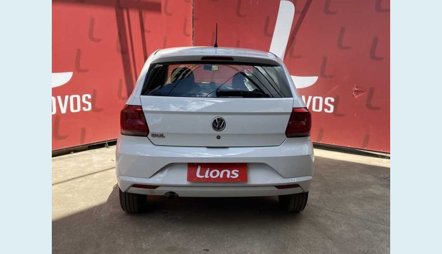 VOLKSWAGEN GOL TRENDLINE 1.0 MPI FLEX MANUAL 4P - BRANCO - 2017 Foto 6 (Grande)