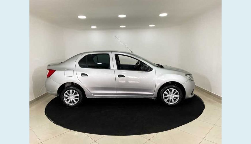 RENAULT LOGAN AUTHENTIQUE 1.0 16V FLEX MANUAL 4P - PRATA - 2014 Foto 6 (Grande)