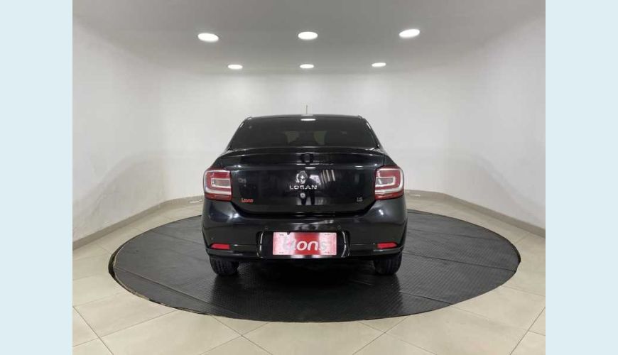 RENAULT LOGAN DYNAMIQUE 1.6 8V FLEX AUT. 4P - PRETO - 2015 Foto 6 (Grande)