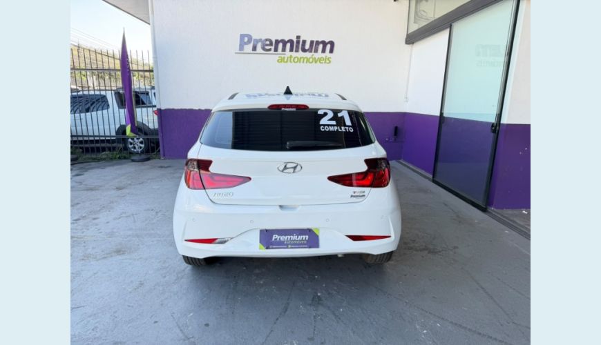 HYUNDAI HYUNDAI HB 20 FLEX AUT. 4P - BRANCO - 2021 Foto 6 (Grande)