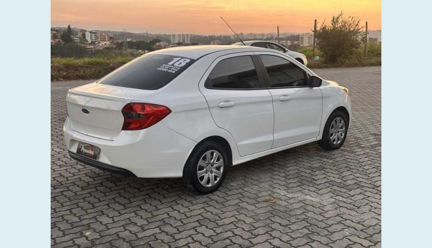 FORD FORD KA SE PLUS 1.5 16V FLEX MANUAL 4P - BRANCO - 2018 Foto 6 (Grande)
