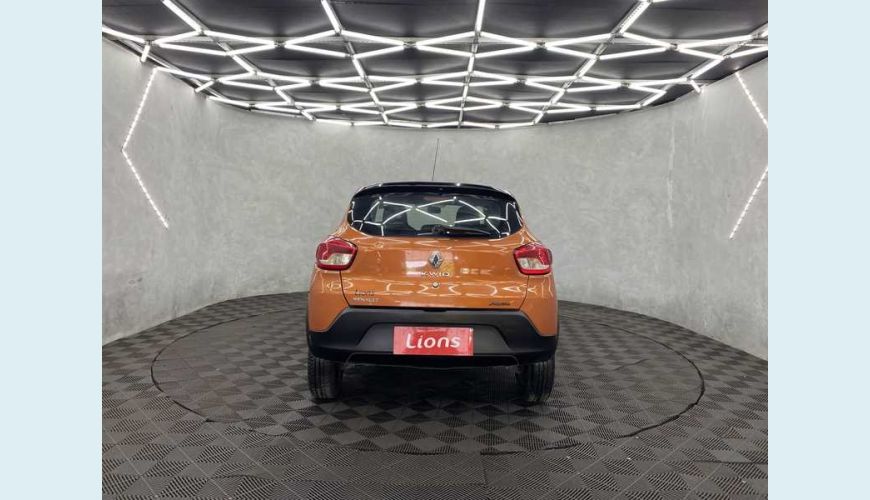 RENAULT RENAULT KWID INTENSE 1.0 12V FLEX MANUAL 4P - LARANJA - 2018 Foto 6 (Grande)
