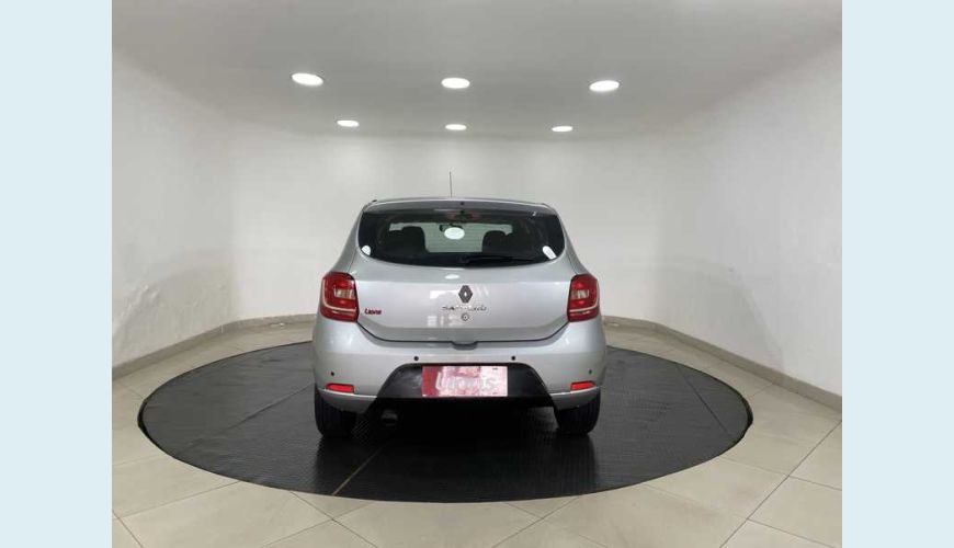 RENAULT RENAULT SANDERO AUTHENTIQUE 1.0 12V FLEX MANUAL 4P - PRATA - 2019 Foto 6 (Grande)