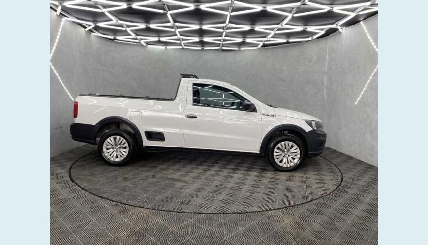 VOLKSWAGEN VOLKSWAGEN SAVEIRO ROBUST 1.6 MSI FLEX MANUAL 2P - BRANCO - 2019 Foto 6 (Grande)