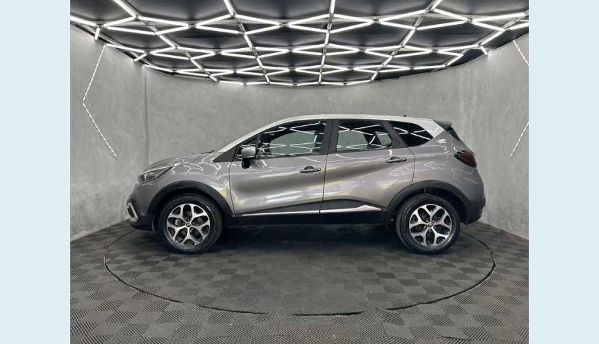 RENAULT CAPTUR INTENSE 1.3 TURBO FLEX AUT. 4P - CINZA - 2022 Foto 6 (Grande)