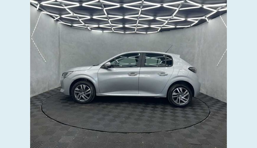 PEUGEOT 208 ALLURE 1.6 FLEX AUT. 4P - PRATA - 2022 Foto 6 (Grande)