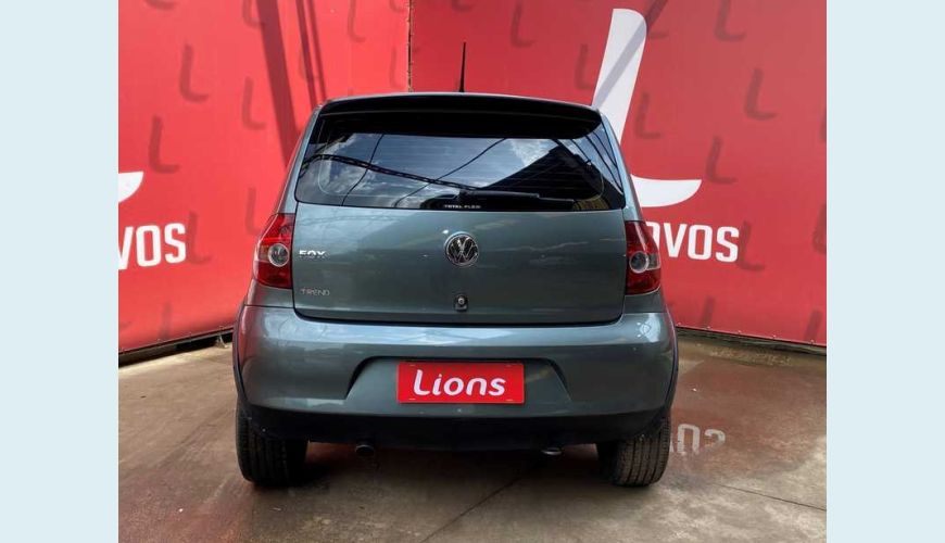 VOLKSWAGEN FOX CITY 1.0 8V FLEX MANUAL 4P - CINZA - 2009 Foto 6 (Grande)