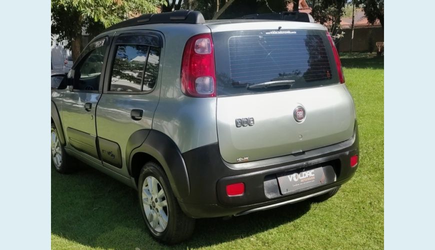 FIAT UNO FLEX MANUAL 5P - CINZA - 2011 Foto 6 (Grande)